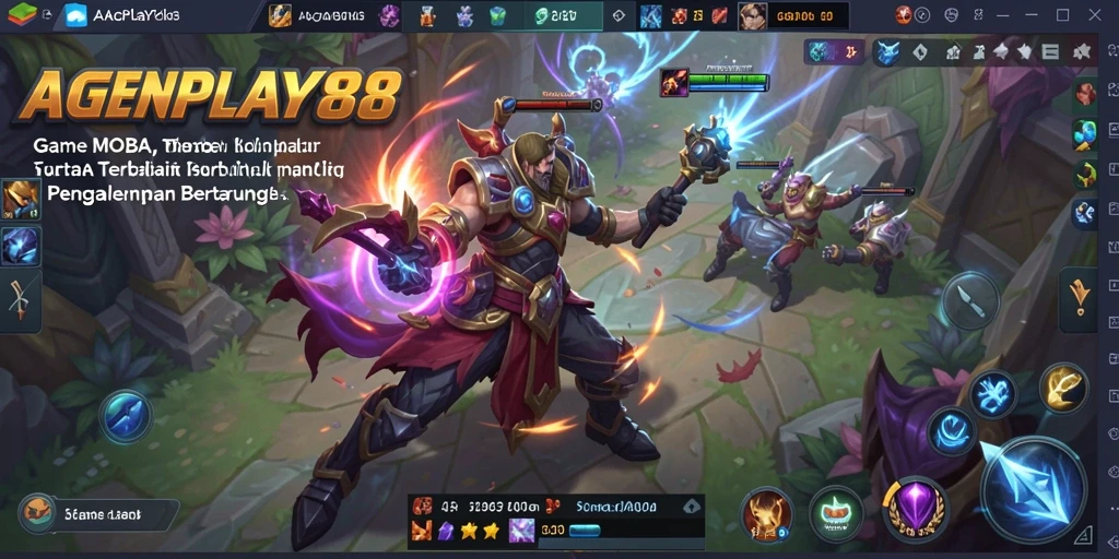 Tampilan gameplay AGENPLAY88 yang menegangkan dan penuh aksi.