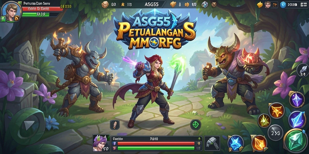 Gameplay seru dan interaksi antar pemain dalam ASG55.