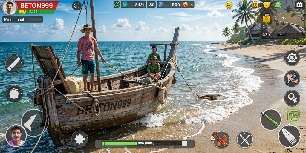 Tangkapan ikan spektakuler dalam game BETON999.