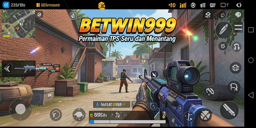 Screenshot gameplay BETWIN999 yang menampilkan aksi pertempuran seru.