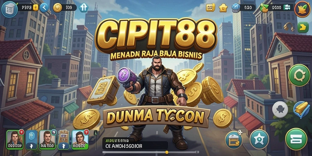 Tampilan gameplay Tycoon yang seru dan menarik.