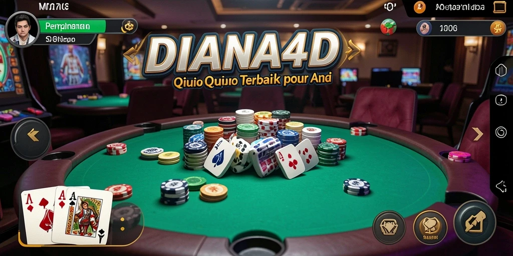 Screenshot permainan QiuQiu yang menegangkan di DIANA4D.