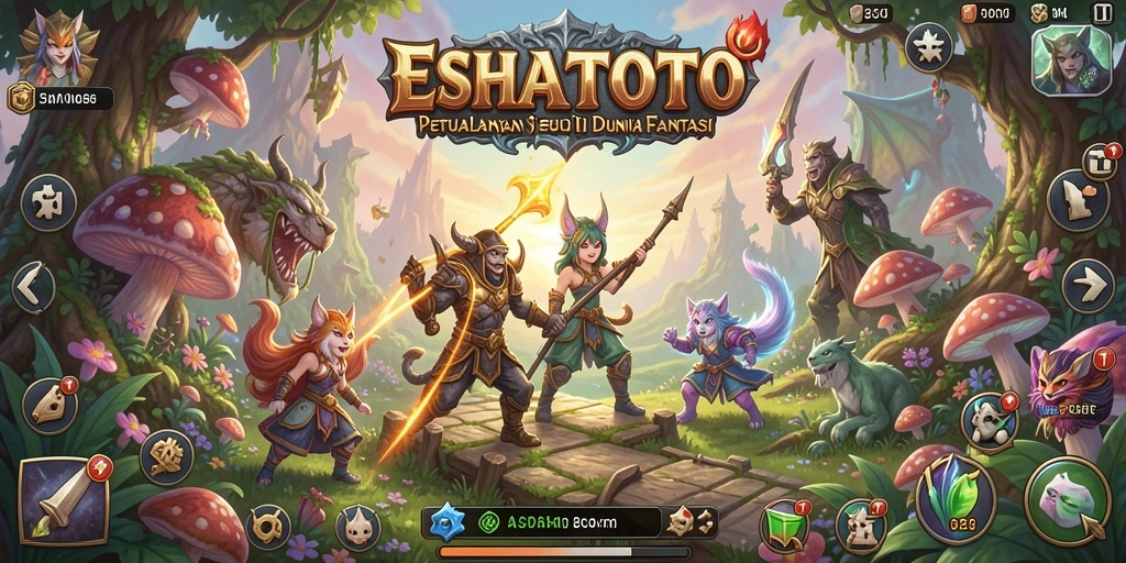 Gameplay ESHATOTO yang menarik dan penuh tantangan.