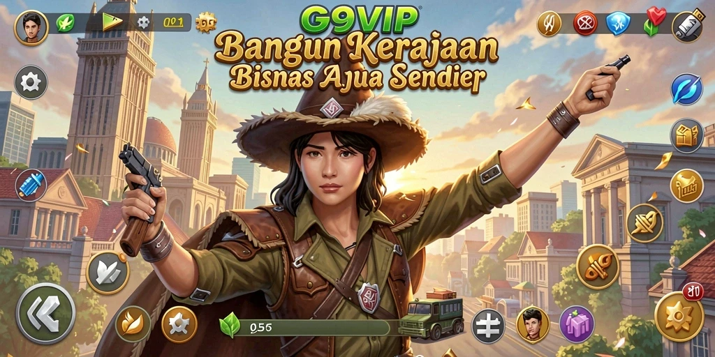 Tampilan gameplay Tycoon yang menarik dan menantang.