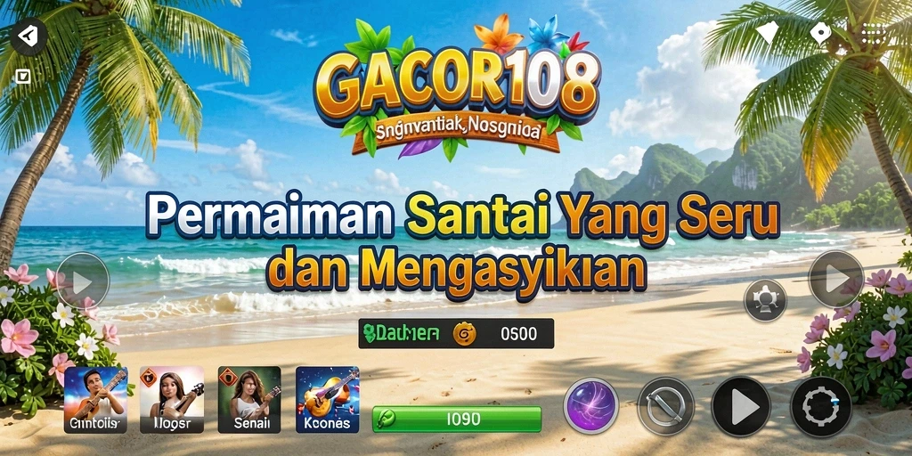 Tampilan gameplay seru dan menarik dari GACOR108.