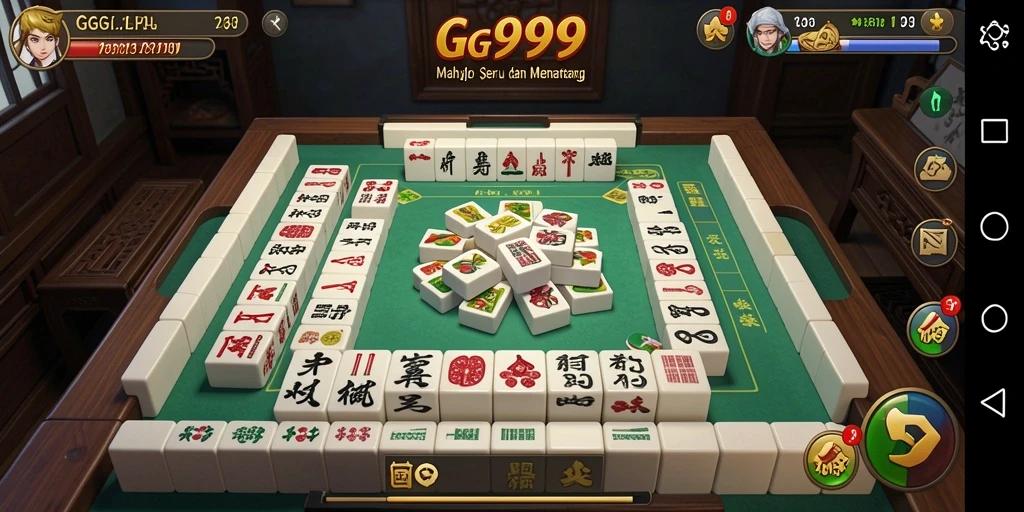 Tampilan gameplay GG999 yang mengasyikkan dan penuh tantangan.