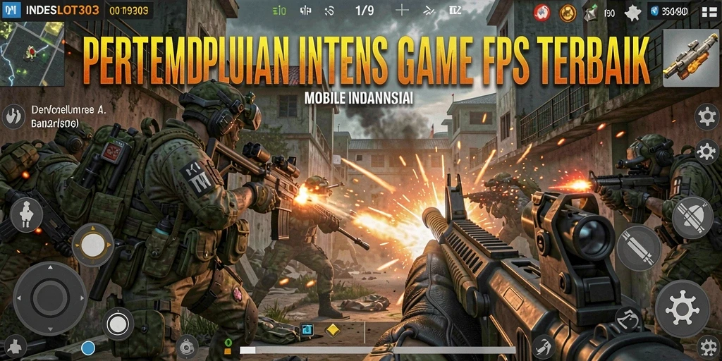 Tampilan gameplay seru dari pertempuran intens di INDESLOT303.
