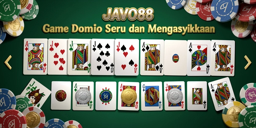 Tampilan gameplay seru dari <strong>JAVO88</strong> dalam permainan Domino.