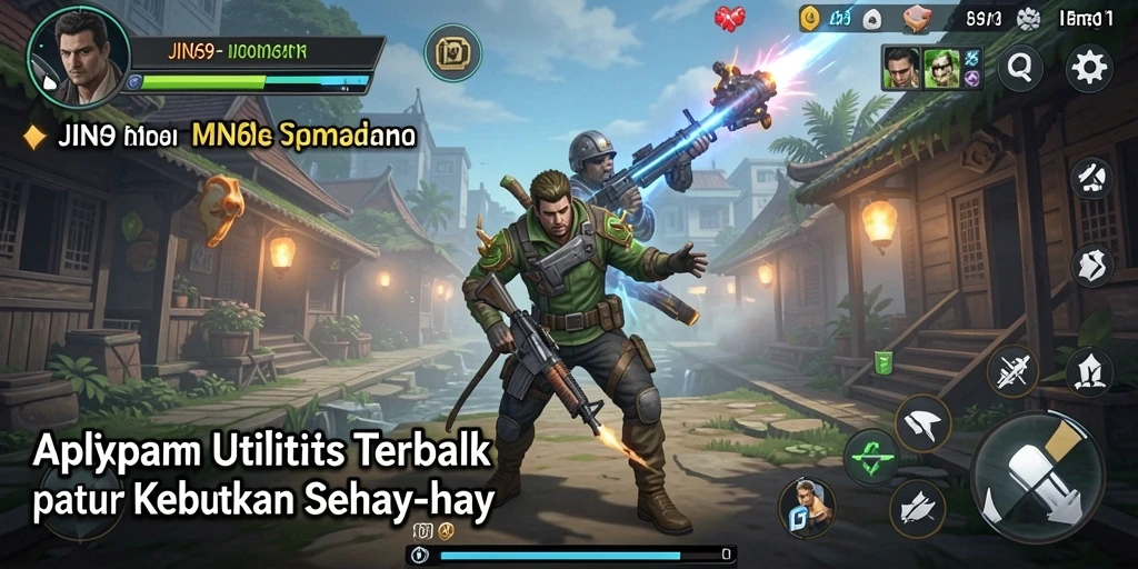 Tampilan antarmuka JIN69 yang sederhana dan fungsional.