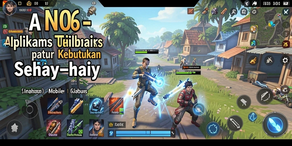 Screenshot menampilkan antarmuka pengguna N06 yang mudah dan menarik.