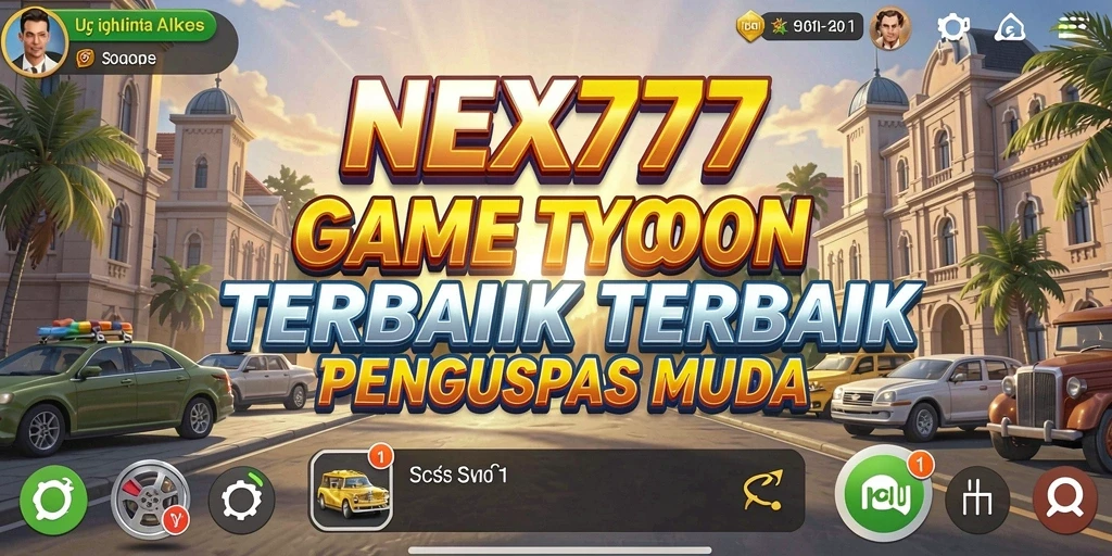 Screenshot NEX777 menampilkan dinamisnya gameplay Tycoon yang seru dan interaktif.
