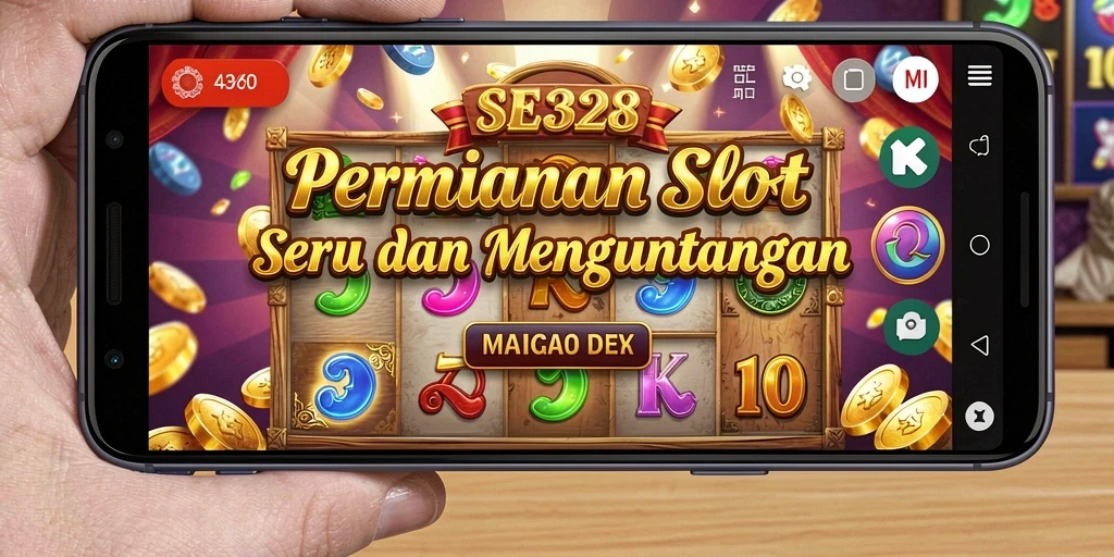 Screenshot menunjukkan momen seru dalam permainan Slot SE328.