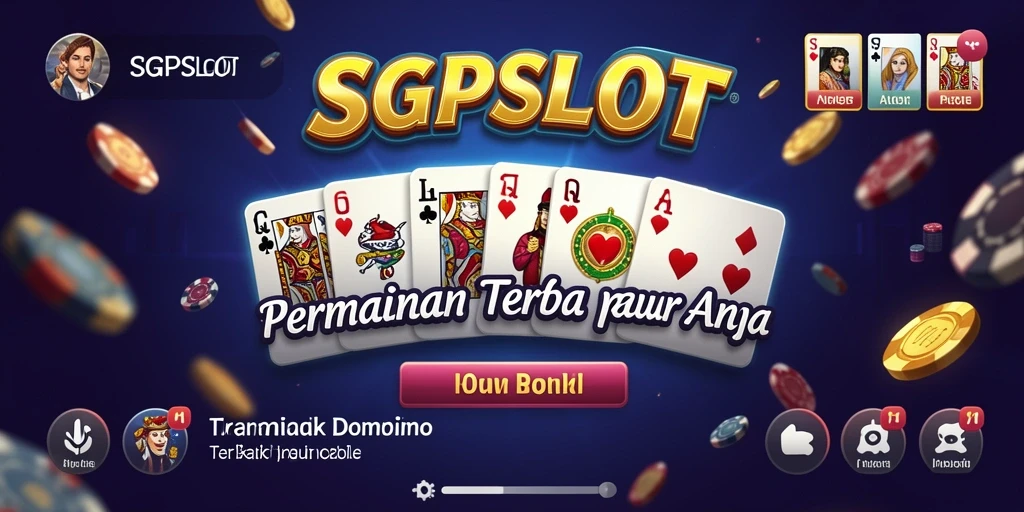 Tampilan gameplay seru SGPSLOT saat bermain Domino.