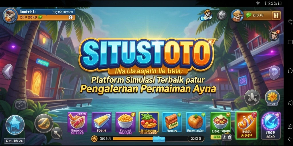 Tampilan gameplay menarik dari SITUSTOTO dengan simulasi realistis.