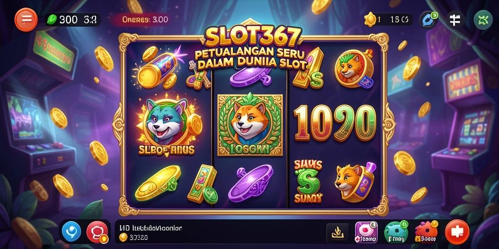 Tampilan gameplay SLOT367 yang menarik dan penuh warna.