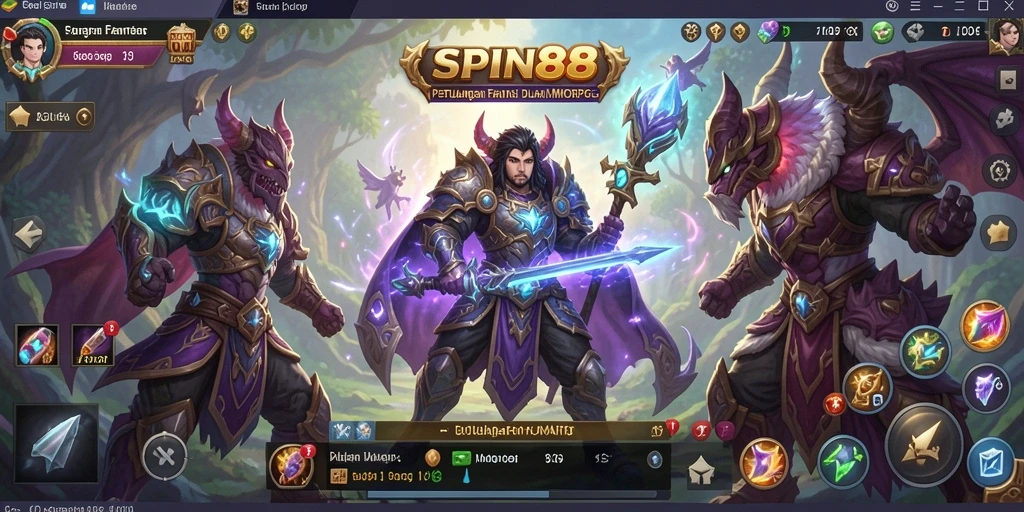 Gameplay SPIN88 yang mengagumkan dalam dunia MMORPG yang penuh warna.
