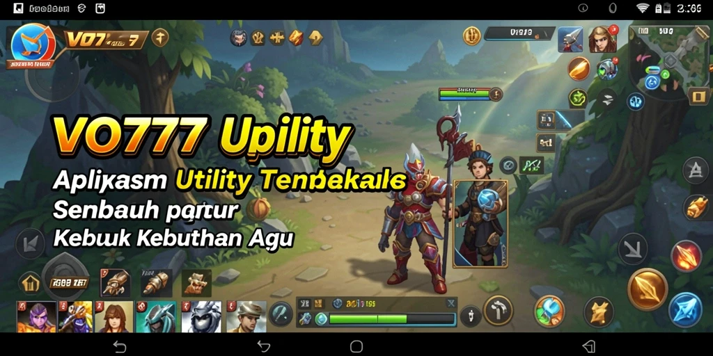 Tampilan antarmuka VO777 yang menarik dan user-friendly.